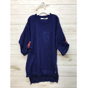 Size Kids Small Lu Lu Hi Low Blue Sweater